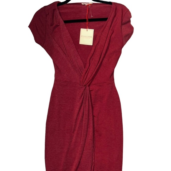 Wine red high low dress size Small - Picture 5 of 9